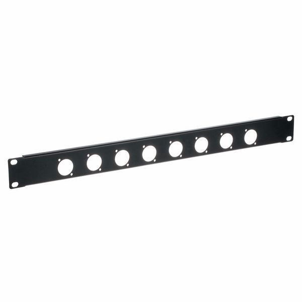 Thon Rack Panel 1U 8XLR